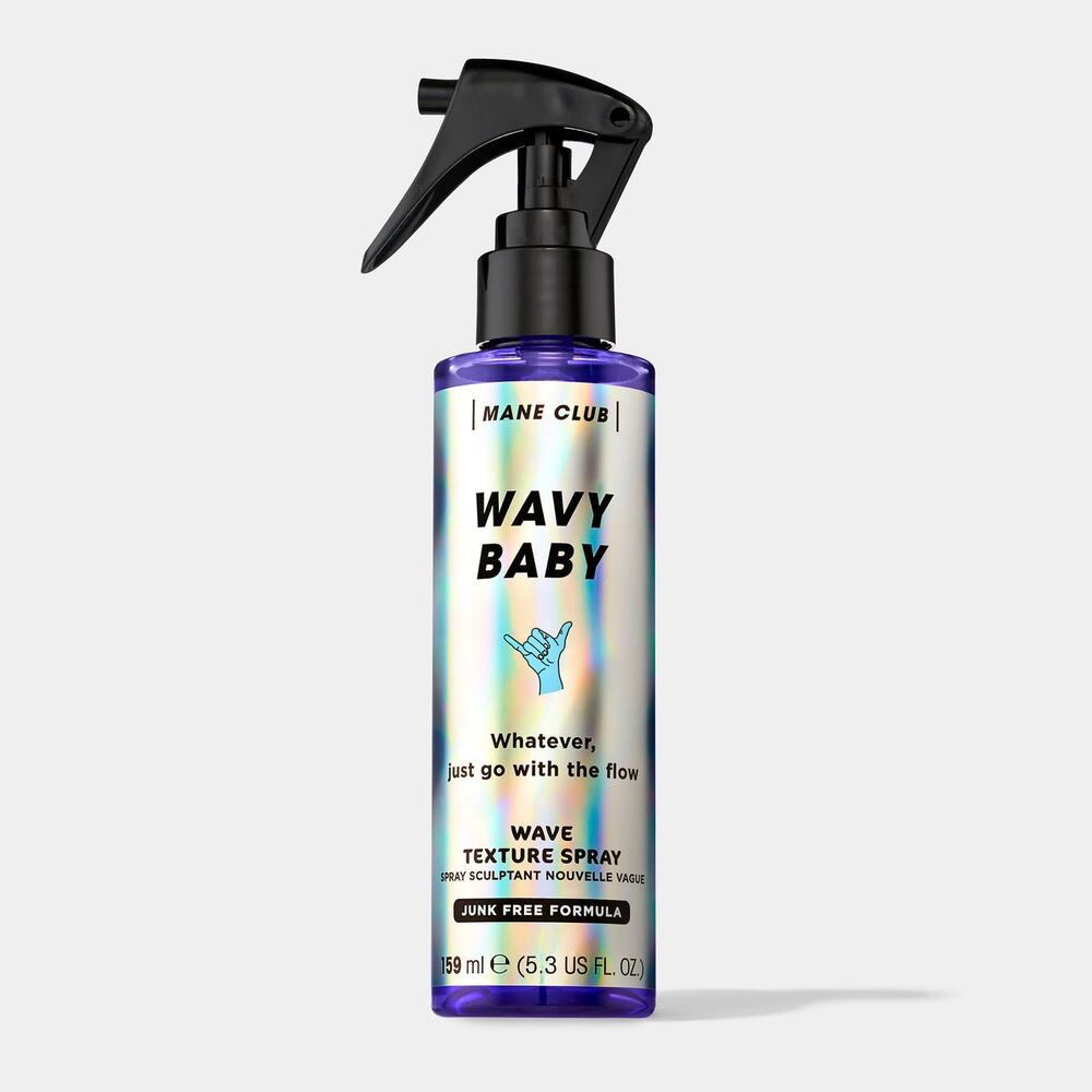 Mane Club Wavy Baby Wave Texture Spray 5.3 oz Hair Styling Spray